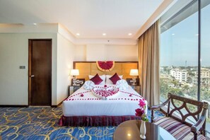 Deluxe Double Room, City View | Free WiFi, bed sheets - Grand Palace Sylhet (Sylhet)