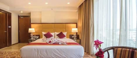 Free WiFi, bed sheets
