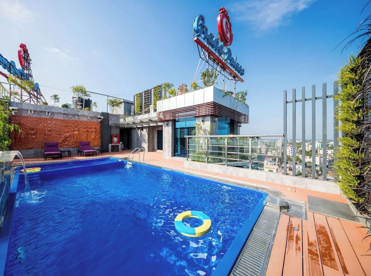 Alberca al aire libre 