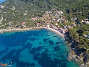 Beach nearby - Gabbiana - three-room apartment on the sea (Portoferraio)