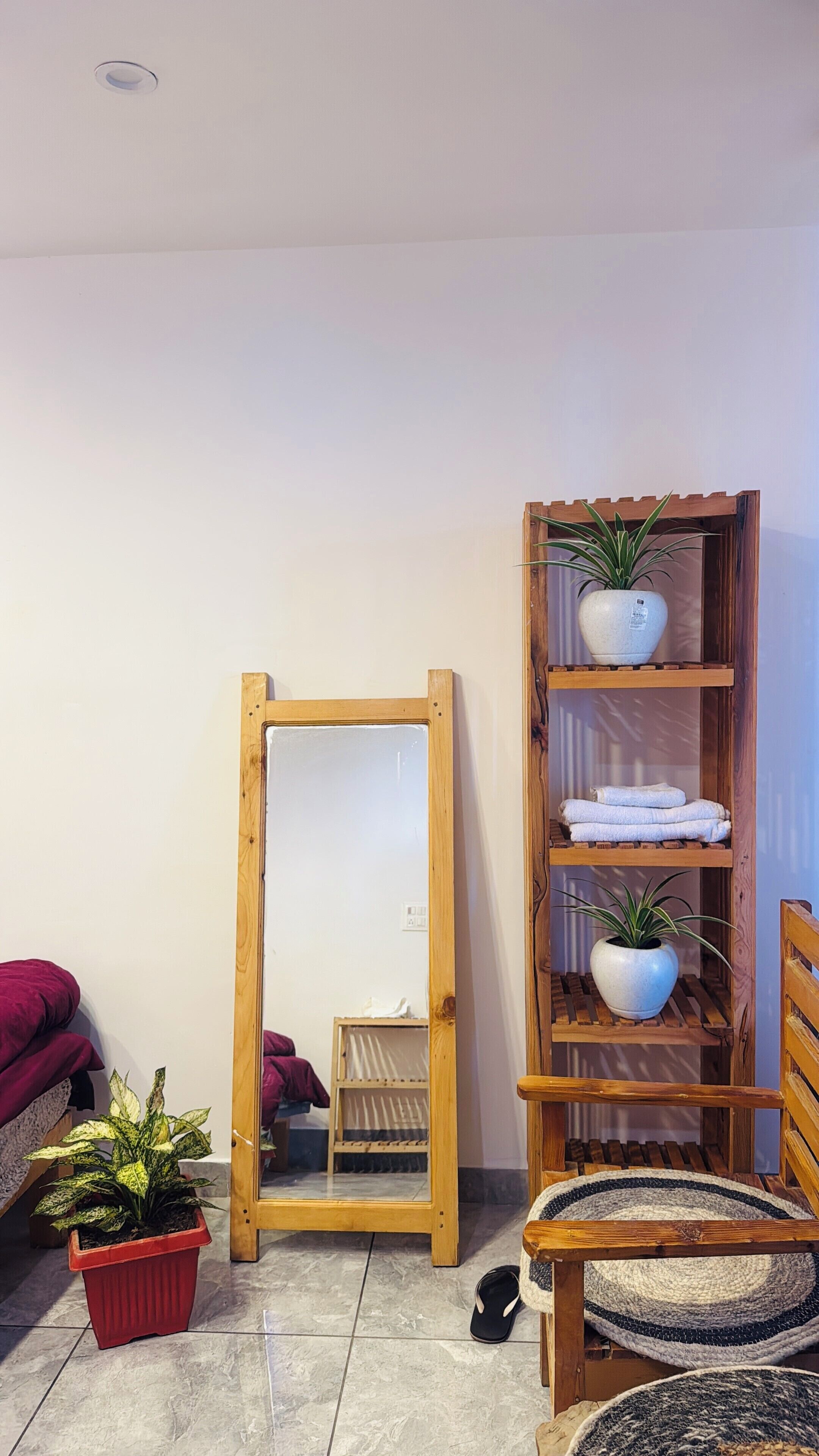 Habitación básica con 2 camas individuales | Zona de estar