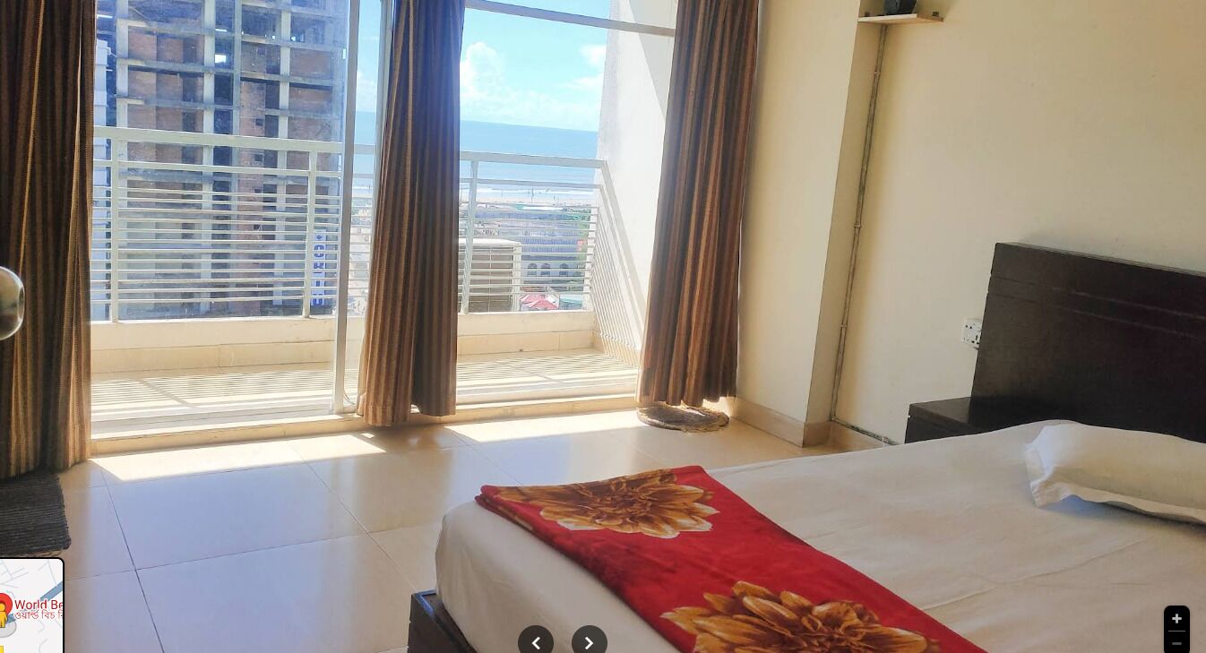 Habitación Deluxe doble, balcón, vistas a la playa | Vistas desde la habitación