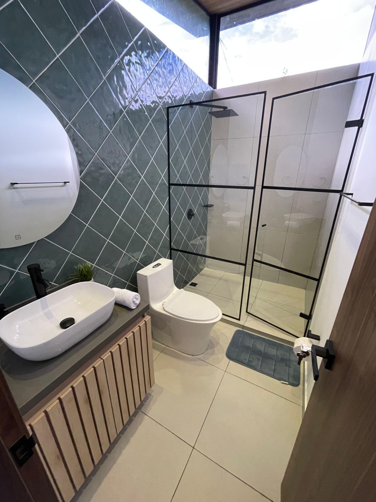 Luxury-Ferienhütte, Bergblick | Badezimmer