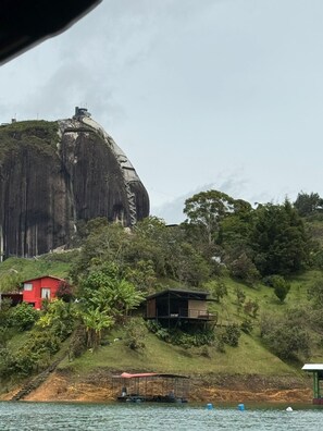Landuitzicht vanuit accommodatie