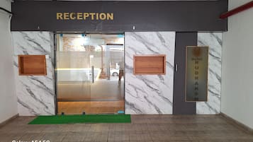 Entrada de la propiedad