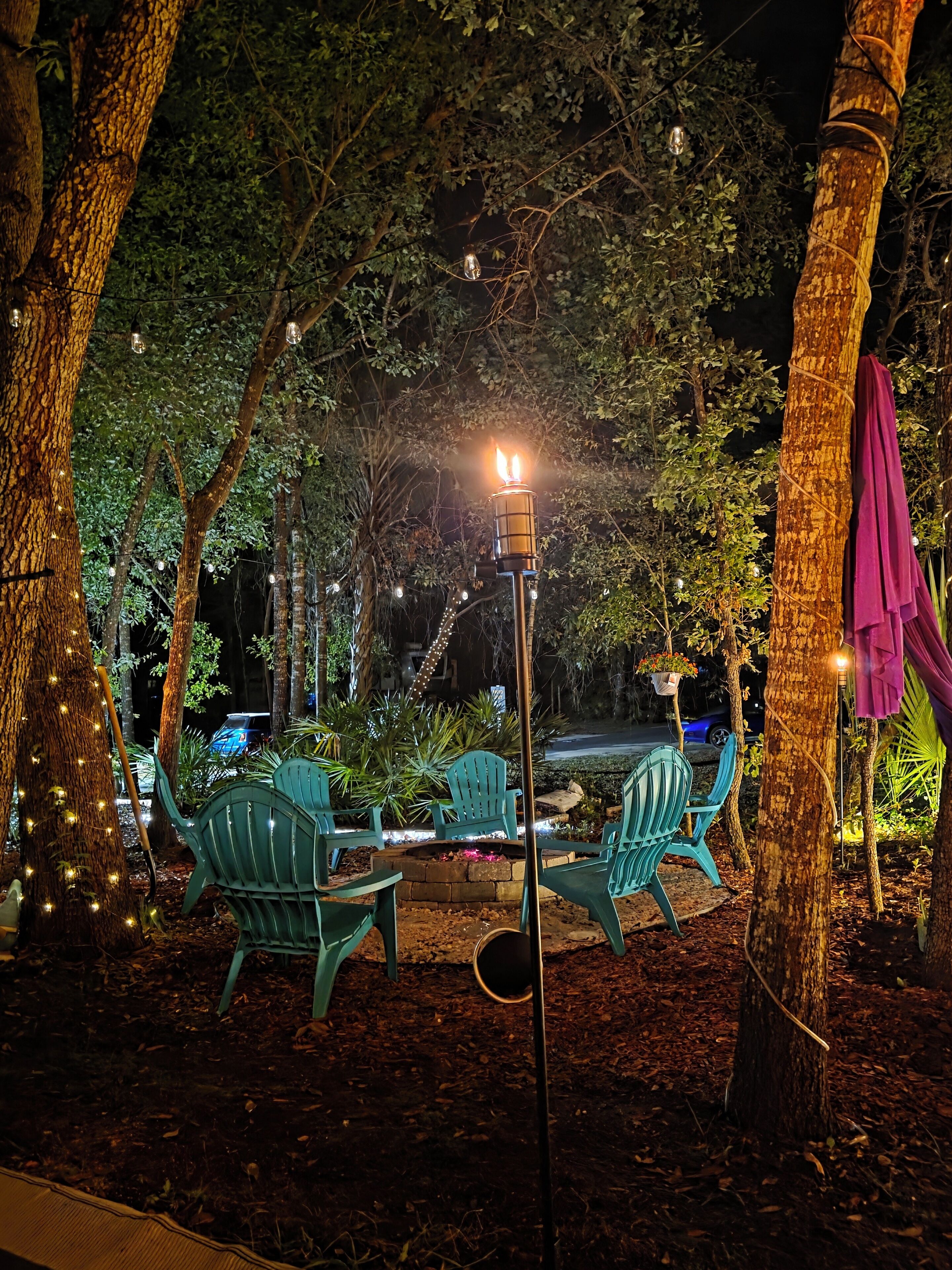 Overnattingsstedets uteområder