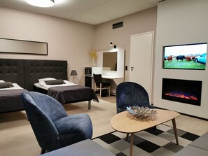 Sistema de insonorización, wifi gratis y acceso para silla de ruedas 