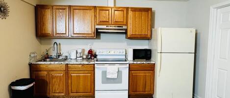 Microwave, oven, stovetop