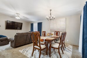 Dining - Enjoy perfect blend of comfort & convenience in this spacious 3-bedroom, 2-bath (Champaign)
