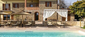 Villa Anna - Hus ved Trasimenosjøen på grensen mellom Toscana og Umbria