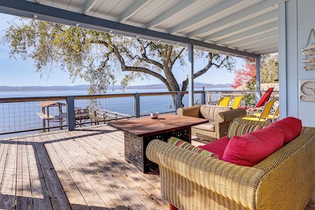 Terrace/patio. Panoramic Views! Home w/ Boat Slip on Clear Lake