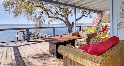 Panoramic Views! Home w/ Boat Slip on Clear Lake