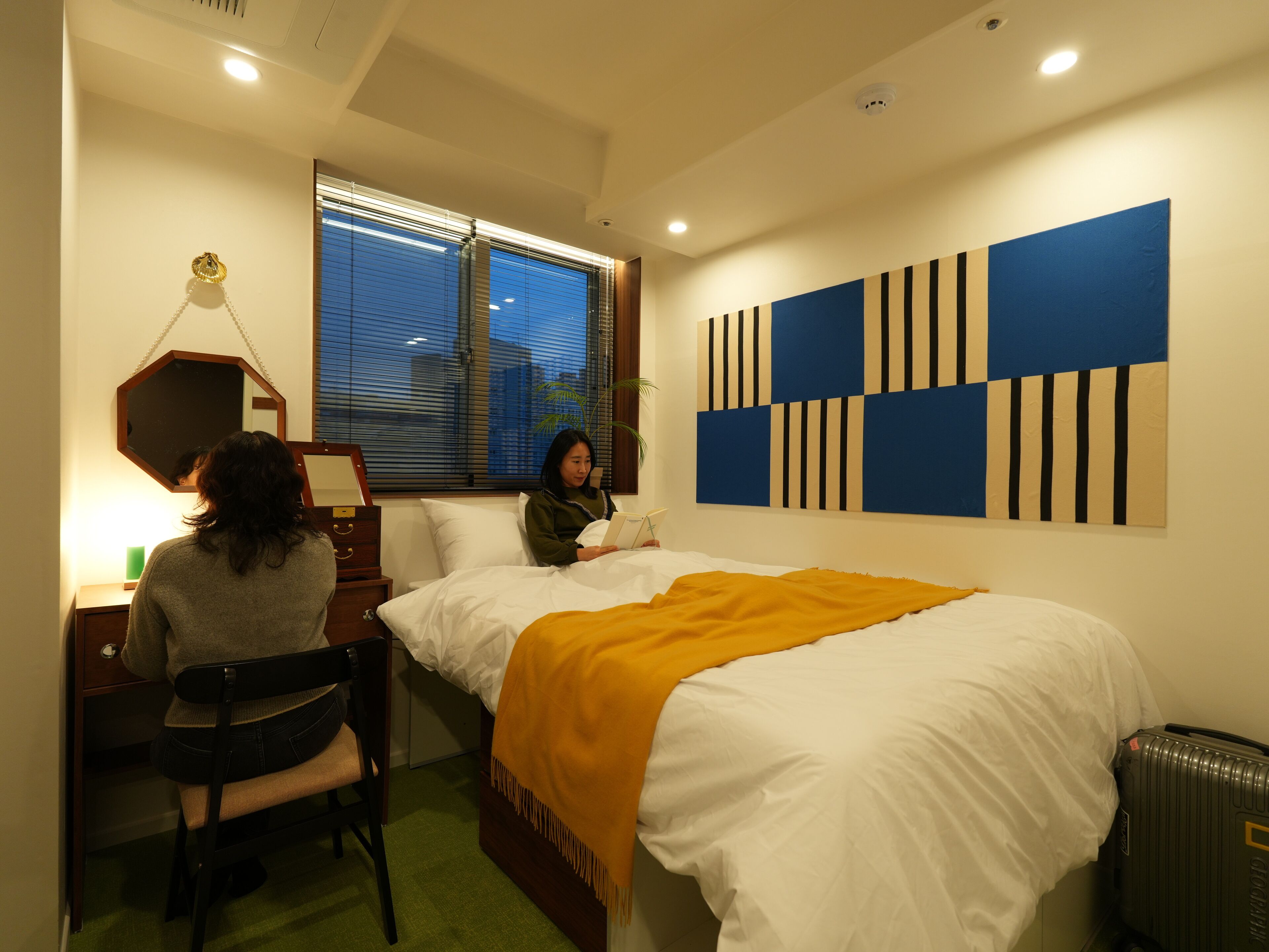 Habitación básica doble, vista a la ciudad | Ropa de cama hipoalergénica y camas Select Comfort 