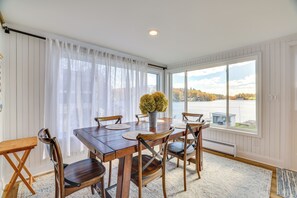 Dining - Scenic Waterfront Home w/ Dock on Lake Winola! (Factoryville)