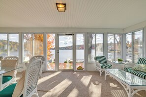 Interior - All-Season Getaway on Lake Winola: Dock & Sunroom! (Factoryville)