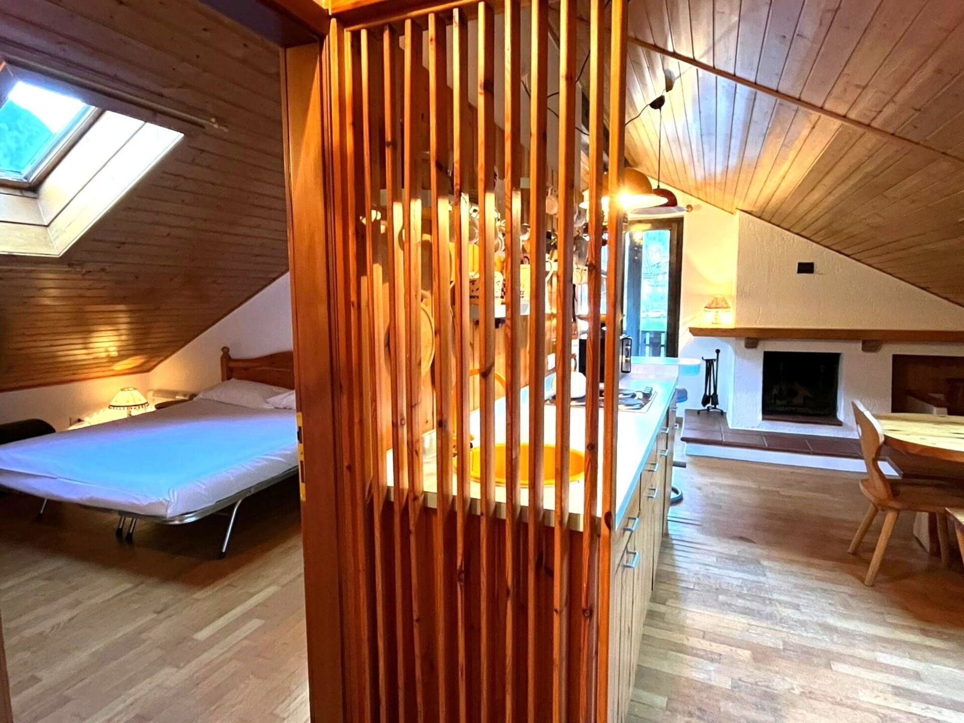 1 slaapkamer, reisbedje