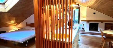 1 slaapkamer, reisbedje