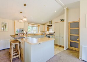 Fridge, oven, stovetop, toaster