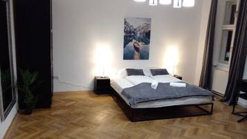 Basic-Apartment | Bügeleisen/Bügelbrett, kostenloses WLAN