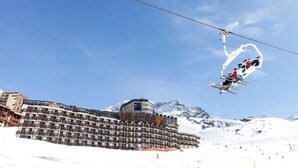 Snow and ski sports - 2-room Cabin Apartment for 6 People (Les Belleville)