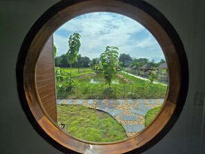 Chambre Double Standard, vue jardin | Bureau, espace de travail pour ordinateur portable, Wi-Fi gratuit