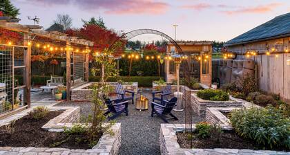 3-Home Coastal Retreat w/ Sauna, Firepit & Greenhouse | Seabright Haven