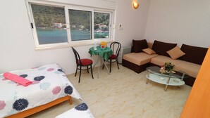 Apartment | Living room - Apartment Belin Mljet - One Bedroom Apartment With Terrace and Sea View (Mljet)