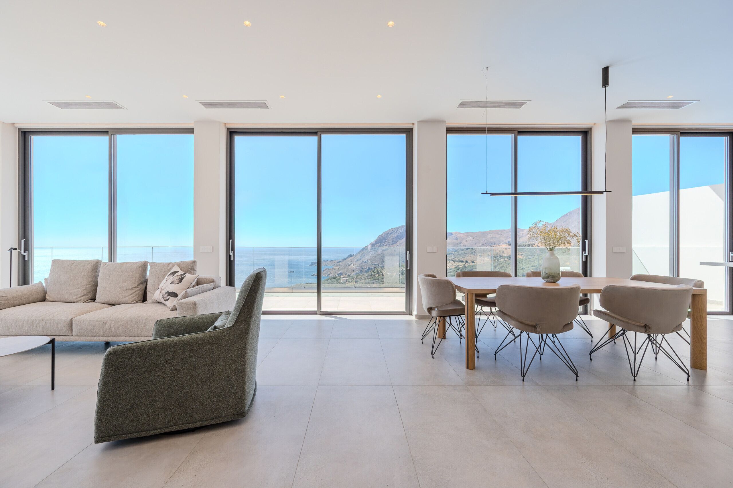Dione Villa  Luxury Sea View Retreat In Sellia, Plakias - Plakias