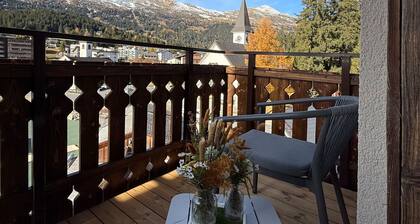 Stilvolles Studio Aurora mit Bergblick Lenzerheide