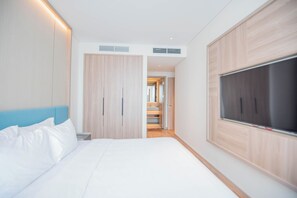 2 室のベッドルーム、アイロン / アイロン台、WiFi