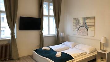 Basic-Apartment | Bügeleisen/Bügelbrett, kostenloses WLAN