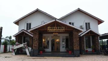 Fassade der Unterkunft