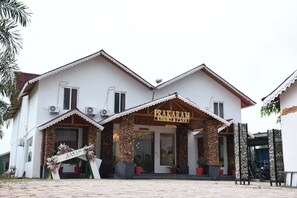 Fassade der Unterkunft