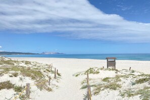 Tæt på stranden