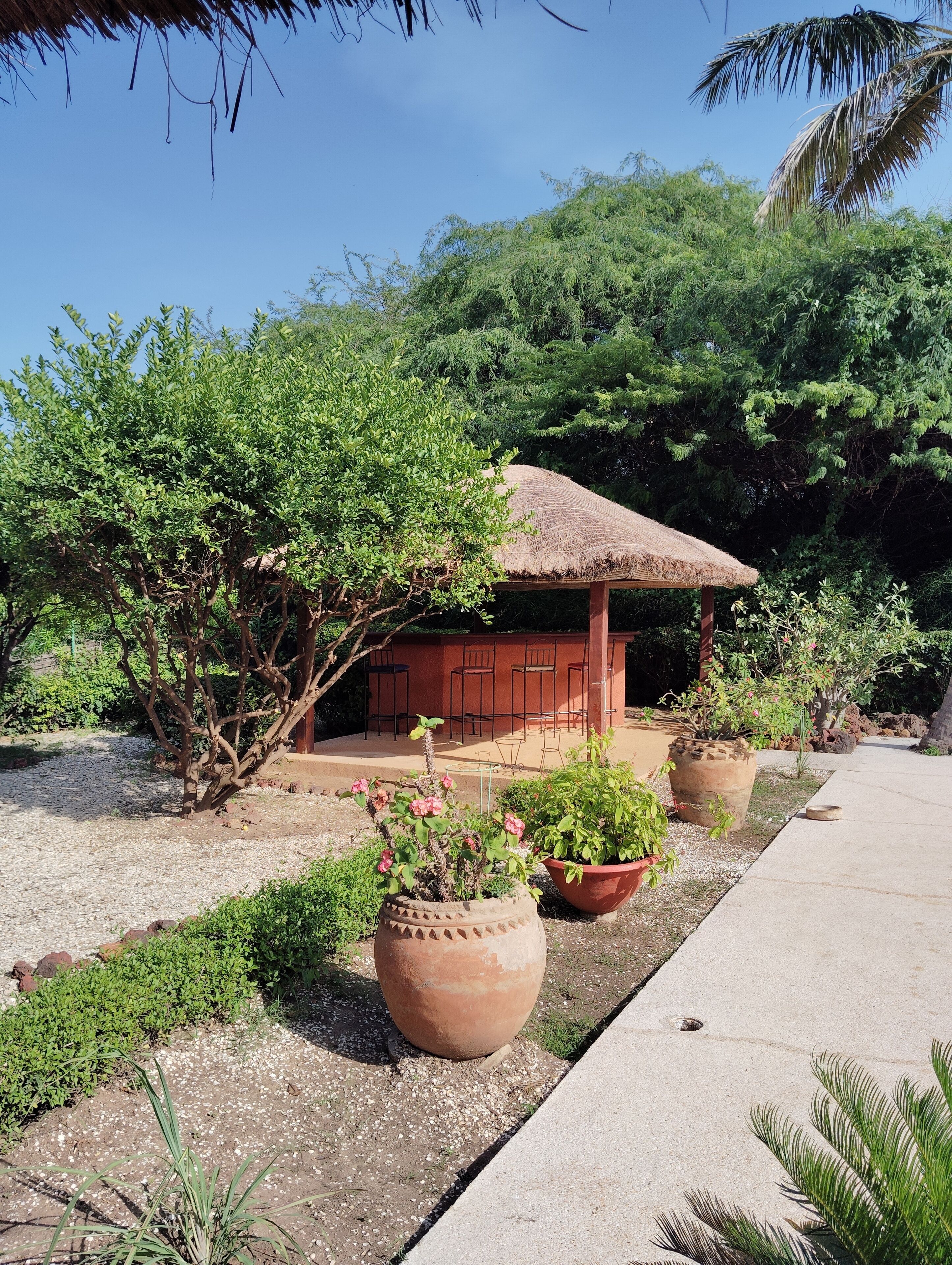 المنطقة المحيطة بالمنشأة