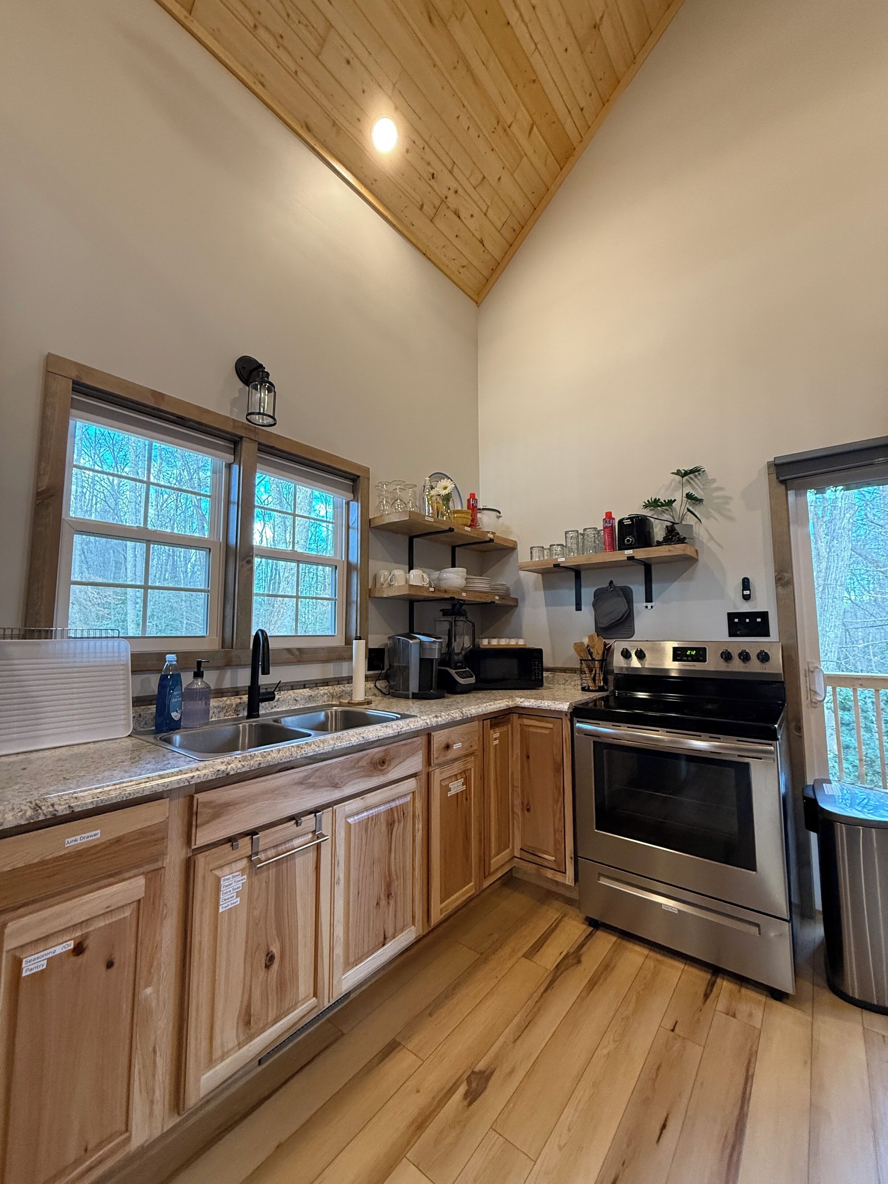 Microwave, oven, stovetop