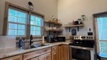 Microwave, oven, stovetop