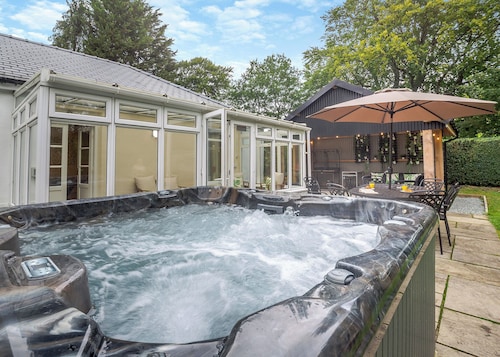 Superb manor house with countryside views.