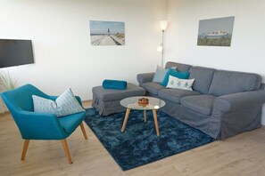 Smart TV, books - Holiday apartment with 1 bedroom (Cuxhaven)