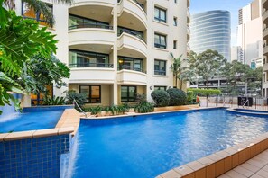 Pool - Sleek 1-Bed by Jubilee Park with Pool (Parramatta)