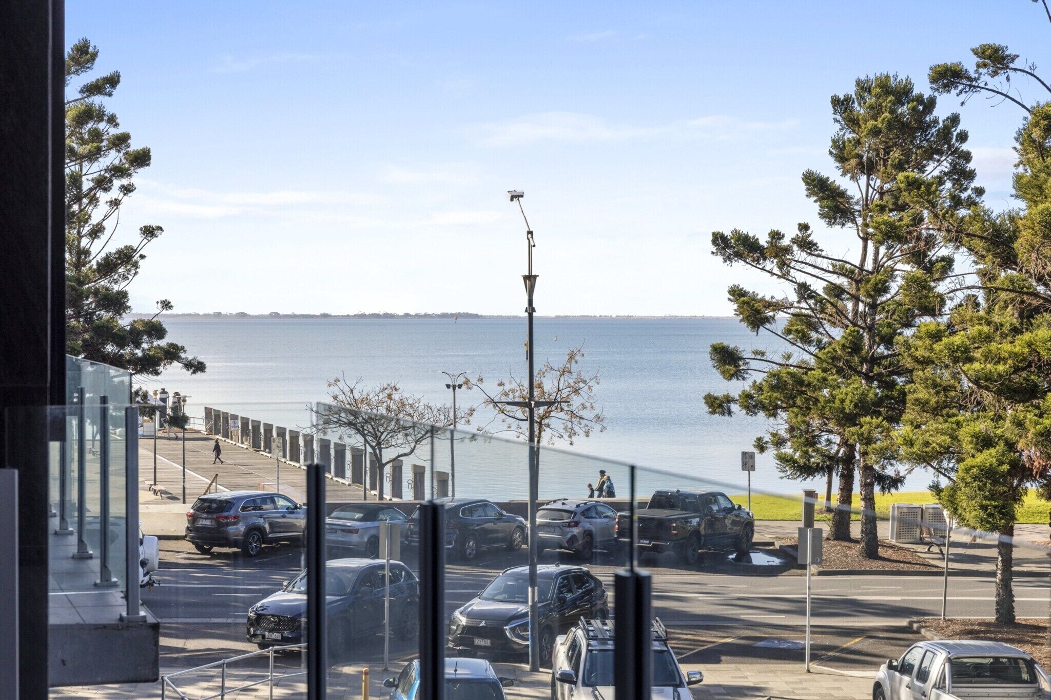 Vista desde la propiedad