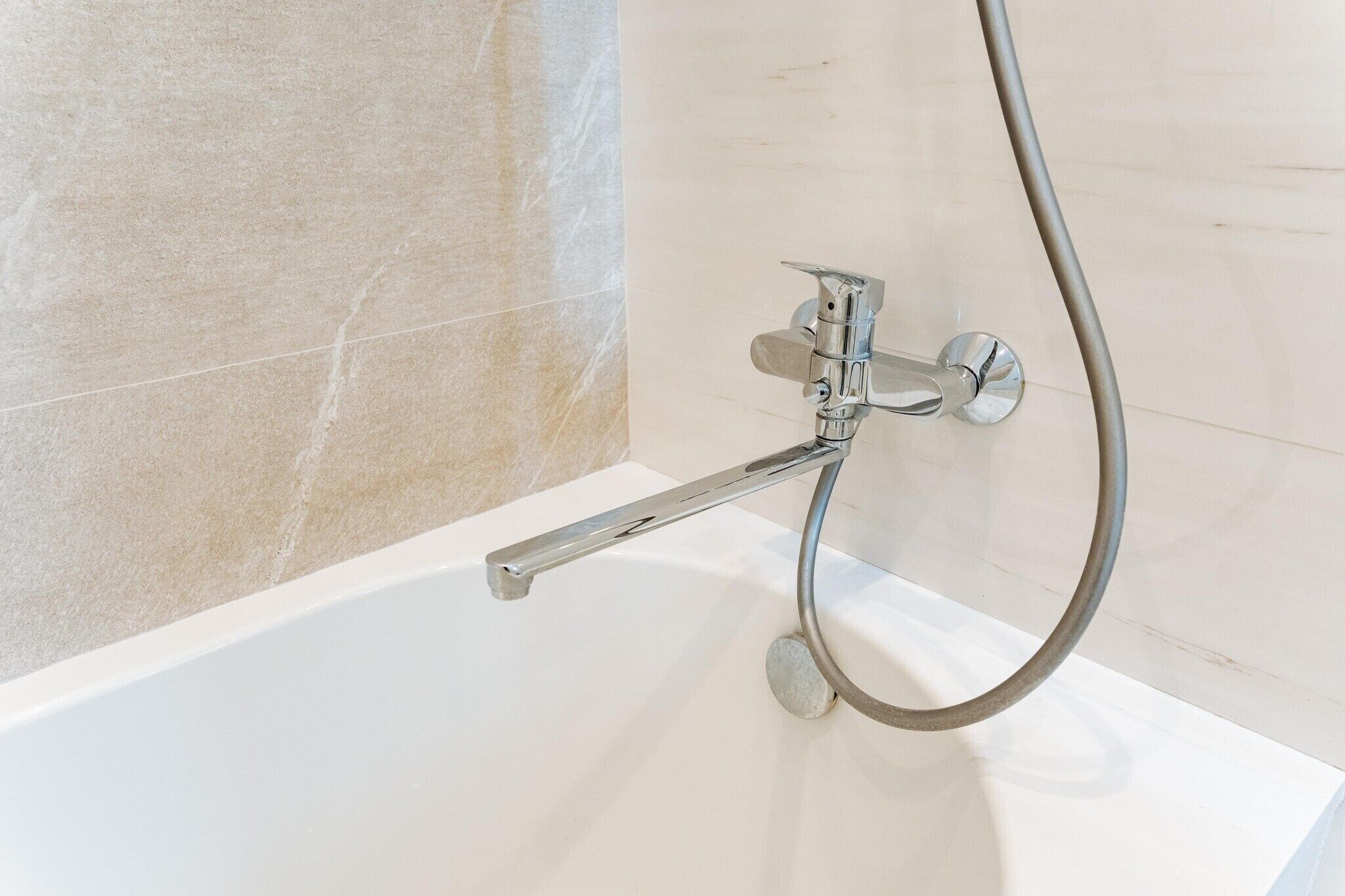 Shower, hair dryer