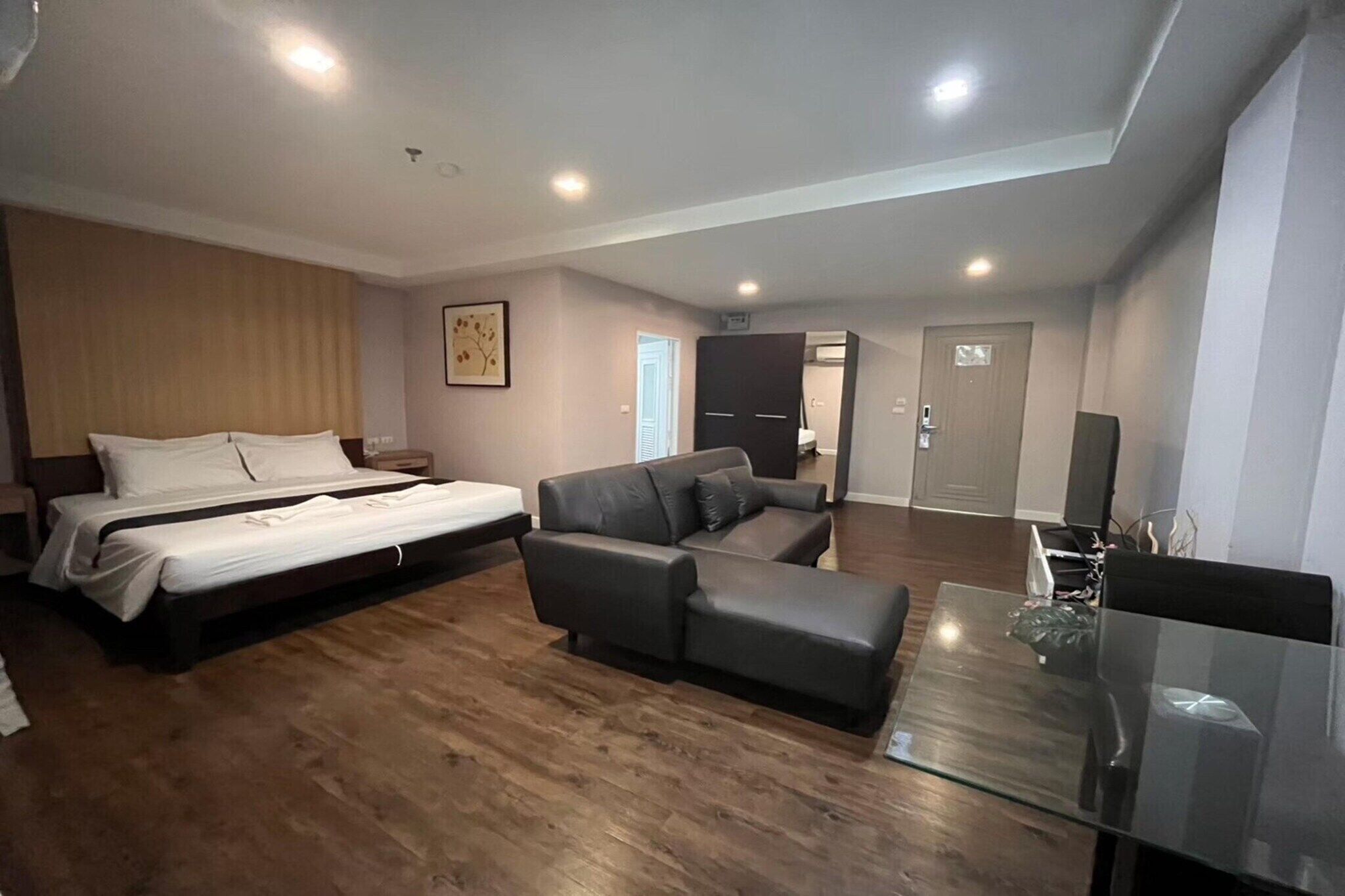 1 sovrum, skrivbord, gratis wi-fi och sängkläder