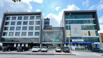 Voorkant van accommodatie