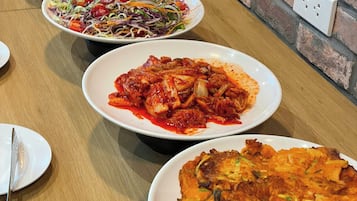 Petit déjeuner buffet