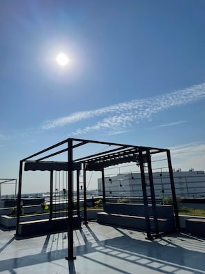 Terrasse sur le toit