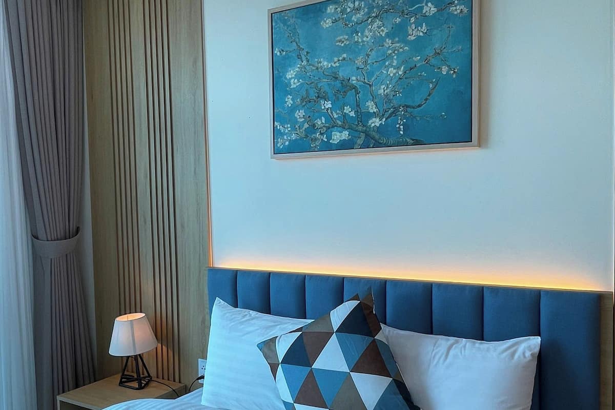 Habitación estándar doble | Caja fuerte, escritorio, espacio para trabajar con un portátil