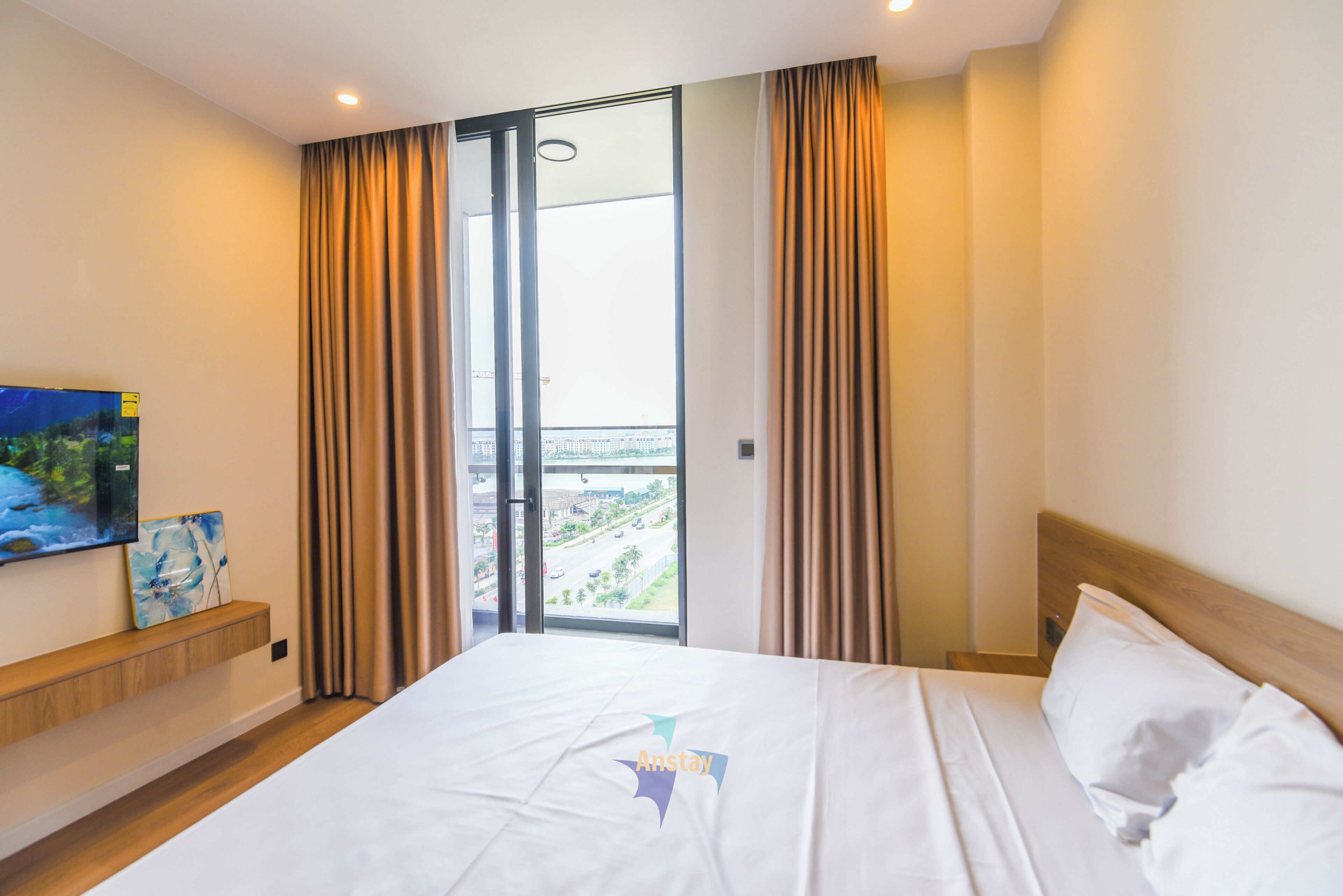 1 室のベッドルーム、アイロン / アイロン台、WiFi