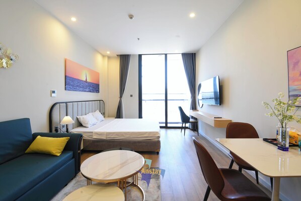 1 soverom, strykejern/-brett og wi-fi