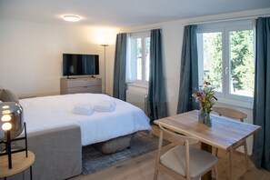 Wifi gratis y ropa de cama 